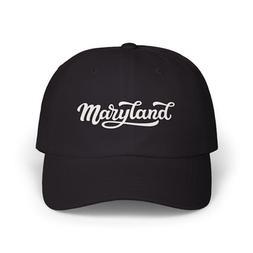 Maryland Dad Hat - Embroidered Maryland Classic Dad Cap - 0