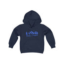 Retro Bend, Oregon Youth Hoodie - Mountain Bend, Oregon Kids Sweatshirt, Cute Bend, Oregon Children's Pullover-1