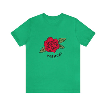 Buy heather-kelly Vermont T-Shirt - Retro Unisex Vermont Shirt