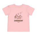 Sandpoint, Idaho Toddler T-Shirt — Vintage Gondola Ski Mountain Tee-4