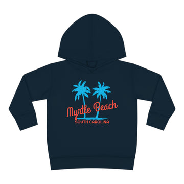 Buy navy Myrtle Beach, South Carolina Toddler Hoodie - Unisex Myrtle Beach Toddler Sweatshirt