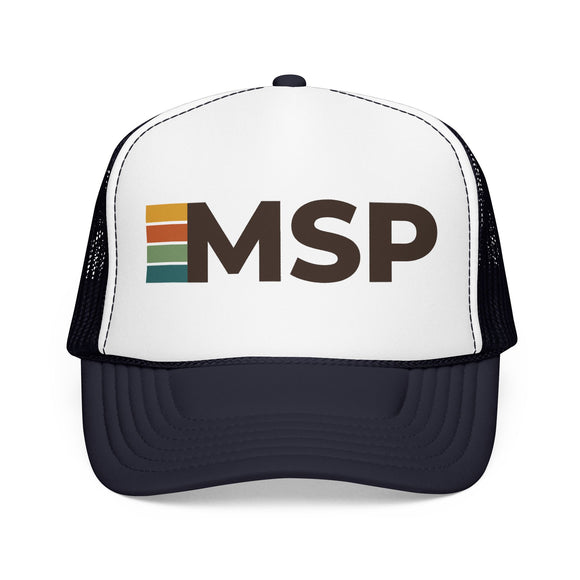 Minneapolis, Minnesota Trucker Hat - MSP retro cap