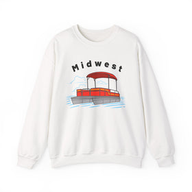 Midwest Sweatshirt - Pontoon Boat Sweatshirt