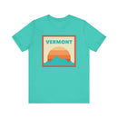 Retro Vermont T-Shirt, Mountain Sun Tee, Unisex Graphic Shirt, Vintage Vermont Top, Outdoor Adventure Clothing-5
