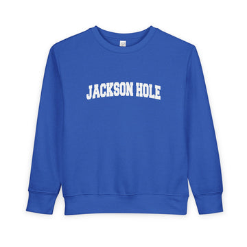 Jackson Hole, Wyoming Toddler Sweatshirt - Jackson Hole Toddler Crewneck Sweatshirt - 0
