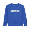 Jackson Hole, Wyoming Toddler Sweatshirt - Jackson Hole Toddler Crewneck Sweatshirt