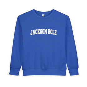 Jackson Hole, Wyoming Toddler Sweatshirt - Jackson Hole Toddler Crewneck Sweatshirt