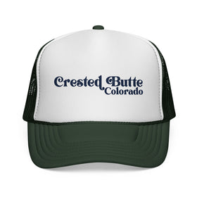 Buy dark-green Crested Butte, Colorado Retro Trucker Hat