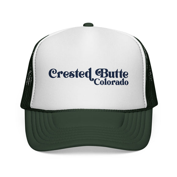 Crested Butte, Colorado Retro Trucker Hat
