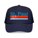 St. Paul, Minnesota Trucker Hat - Foam St. Paul Bike Cap-3