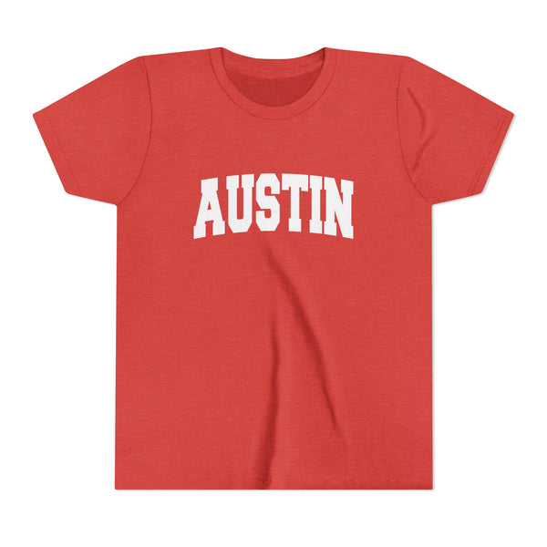 Austin, Texas Youth Graphic Tee - Kids Austin T Shirt