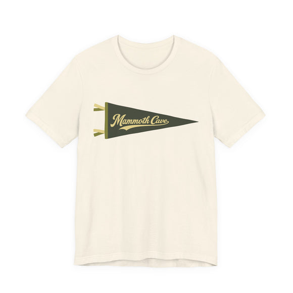 Mammoth Cave National Park Pennant T-Shirt — Vintage Camp Flag Tee