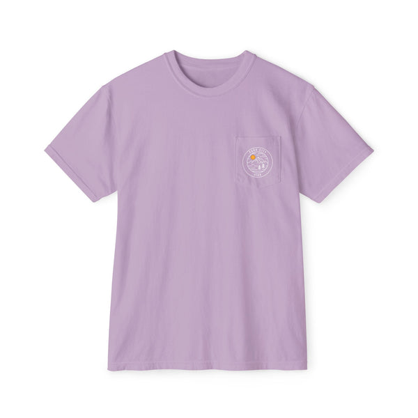 Park City, Utah Pocket Tee Shirt, Garment-Dyed Shirt, Mountain Graphic Tee, Comfort Colors
