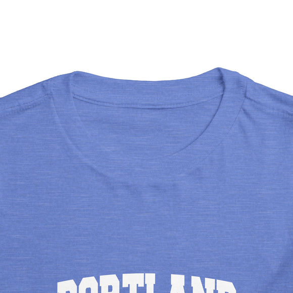Portland, Oregon Toddler Graphic Tee - Kids Portland Vacation Shirt
