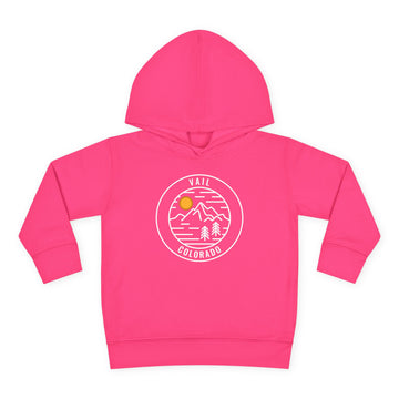 Buy vintage-hot-pink Vail, Colorado Toddler Hoodie - Unisex Vail Toddler Sweatshirt