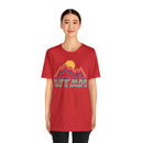 Utah T Shirt Retro Mountain - Unisex Utah Shirt-10