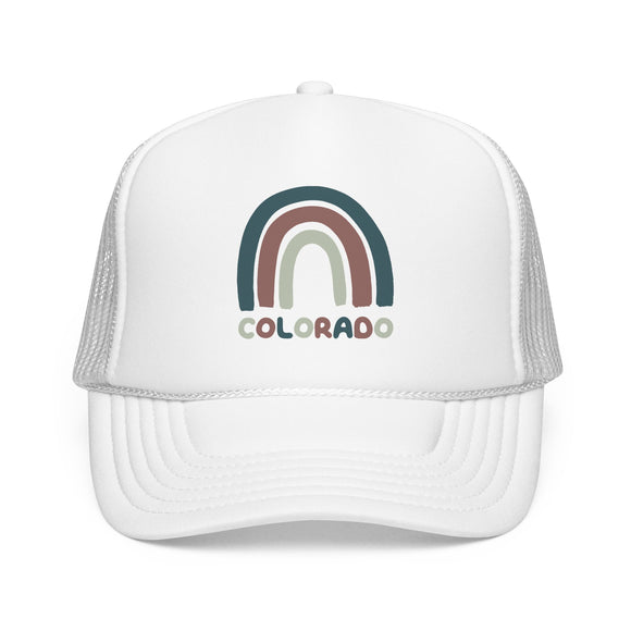 Colorado Trucker Hat - Rainbow Colorado Cap