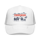 Truckee, California Après-ski Trucker Hat — Foam Mesh Cap-6