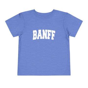Banff, Canada Toddler Graphic Tee - Kids Banff Vacation T-Shirt - 0