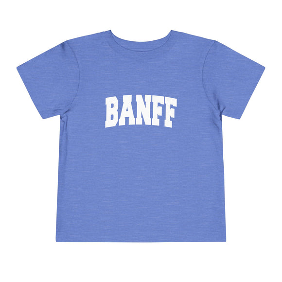 Banff, Canada Toddler Graphic Tee - Kids Banff Vacation T-Shirt