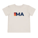 Massachusetts Toddler Tee - Retro MA T-Shirt-1