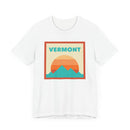 Retro Vermont T-Shirt, Mountain Sun Tee, Unisex Graphic Shirt, Vintage Vermont Top, Outdoor Adventure Clothing-8
