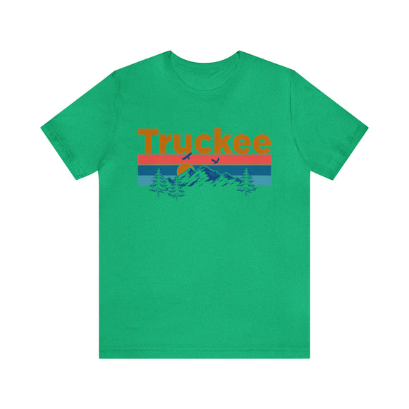 Truckee, California Shirt - Mountain Sunset Unisex Truckee T-Shirt