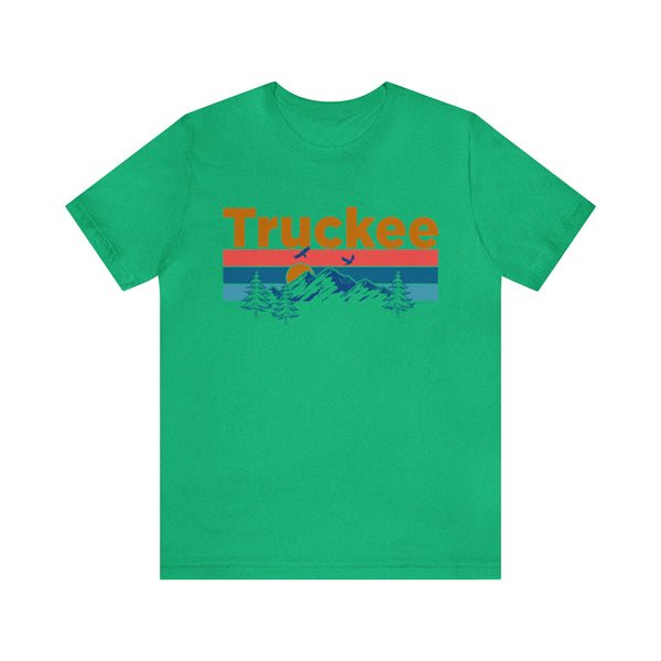 Truckee, California Shirt - Mountain Sunset Unisex Truckee T-Shirt