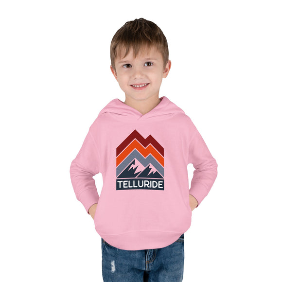 Telluride, Colorado Toddler Hoodie - Unisex Telluride Toddler Sweatshirt