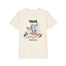 Taos, New Mexico Yeti Snowboard Youth Tee - Kids Skiing Shirt-1