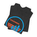 Colorado T Shirt - Retro Trees Colorado Tee-16