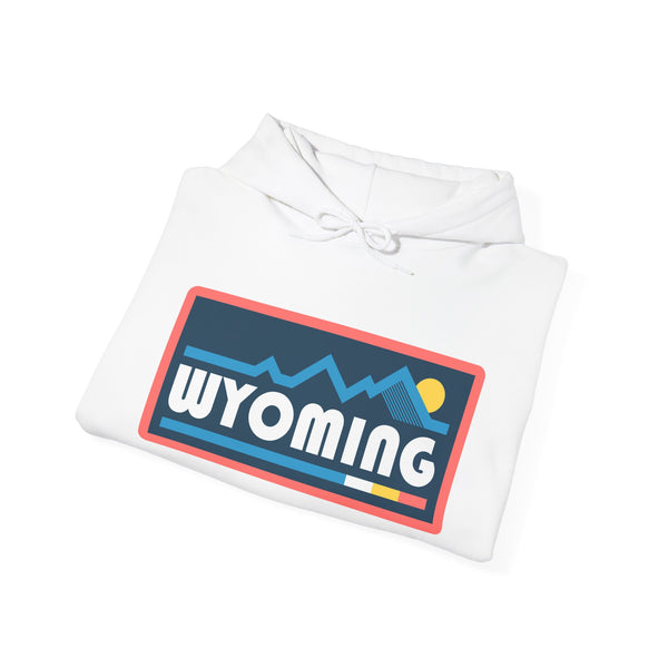 Wyoming Hoodie - Sun Unisex Wyoming Hoodie Graphic Sweatshirt