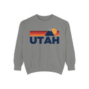 Utah Mountain Stripes Sweatshirt | Comfort Colors - 100% Cotton-5