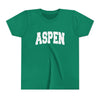 Aspen, Colorado Youth Graphic Tee - Kids Aspen T Shirt