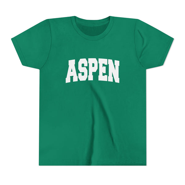 Aspen, Colorado Youth Graphic Tee - Kids Aspen T Shirt