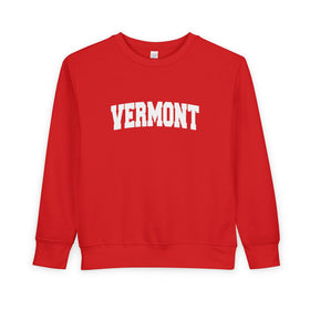 Buy red Vermont Sweatshirt - Vermont Crewneck Sweatshirt