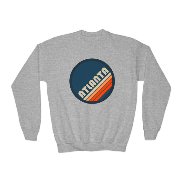 Atlanta, Georgia Youth Crewneck Sweatshirt - Unisex Kid's Atlanta, Georgia Sweatshirt