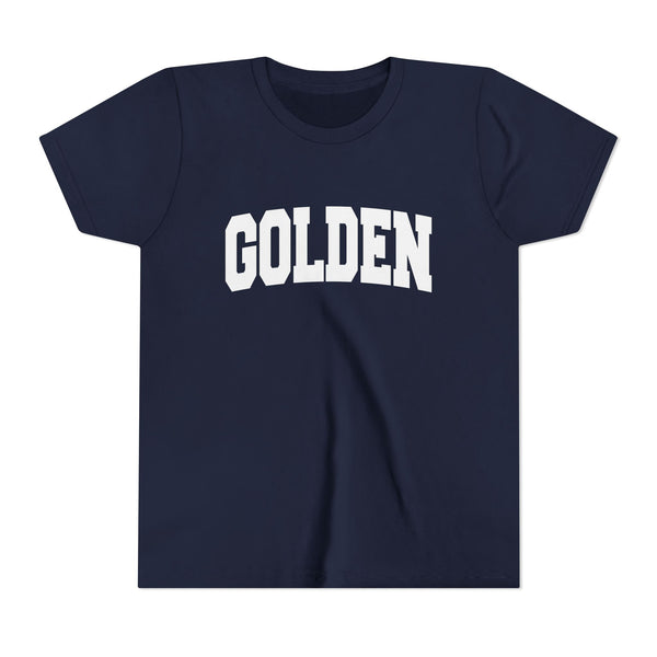 Golden, Colorado Youth Graphic Tee - Kids Golden T Shirt