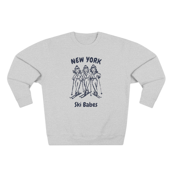 Premium New York Ski Babes Sweatshirt