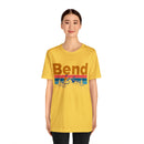 Bend, Oregon Shirt - Mountain Sunset Unisex Bend T-Shirt-100