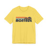 Montauk, New York T Shirt - Retro Jetski PWC Graphic Tee