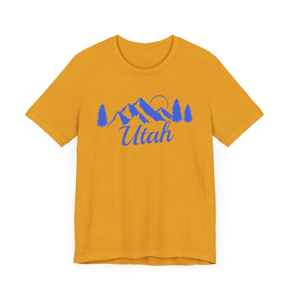 Utah T-Shirt - Retro Mountain Unisex Utah Shirt