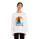 Astoria, Oregon Sweatshirt - Sailboat Astoria Crewneck Sweatshirt-7