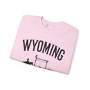 Wyoming Sweatshirt - Wyoming Cowgirl Graphic Crewneck-15