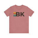 Brooklyn, New York tee - BK t shirt retro stripes-3