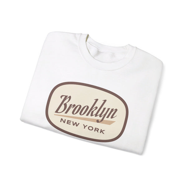 Brooklyn, New York Sweatshirt - Unisex Retro Crewneck Brooklyn Sweatshirt