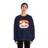 Crested Butte, Colorado Sweatshirt - Unisex Retro Ombre Crewneck Crested Butte Sweatshirt