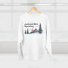 Premium Jackson Hole, Wyoming Sweatshirt Unisex Crewneck, Premium Sweatshirt, Crewneck Jumper, Ski Resort Apparel