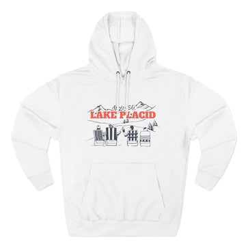 Premium Lake Placid, New York Après-ski Hoodie - Unisex Sweatshirt