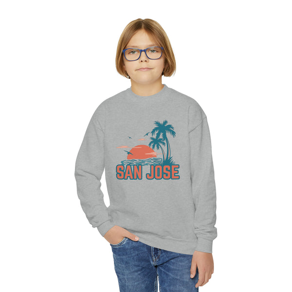 San Jose, California Youth Sweatshirt - Unisex Kid's San Jose Sweatshirt